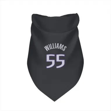 Black Sacramento Kings Jason Williams   Dog & Cat Pet Bandana