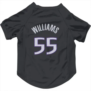 Black Sacramento Kings Jason Williams   Dog & Cat Pet Jersey