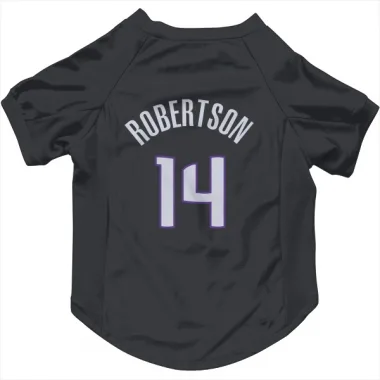 Black Sacramento Kings Oscar Robertson   Dog & Cat Pet Jersey